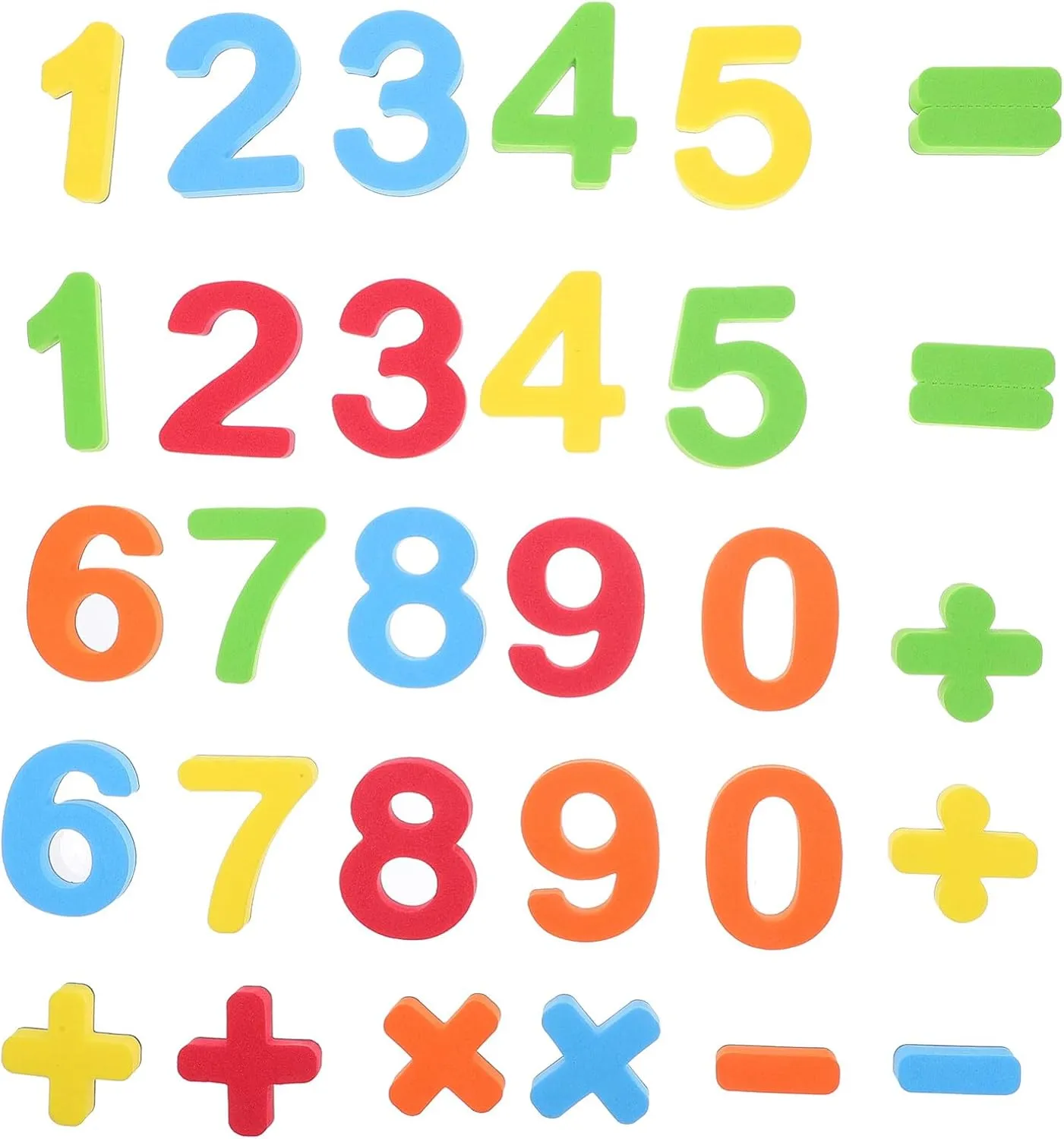 Home Decoration Educational for and Safe and Design Fridge virginal Math Learning Numbers Number Stickers for Classroom and 
