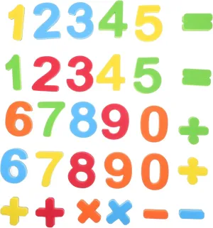 Home Decoration Educational for and Safe and Design Fridge virginal Math Learning Numbers Number Stickers for Classroom and 