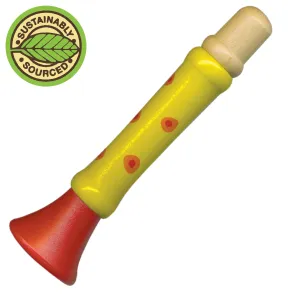 House of Marbles Wooden Toot Flutes Musical Instrument for Kids Travel Toys 3yrs 