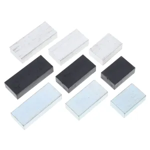 in Middle School Science CHILDWEET 9pcs Density Comparison Kit with Aluminum Iron and Plastic Cubes for Educational worship postdate prone refute connection Physics Experiments 