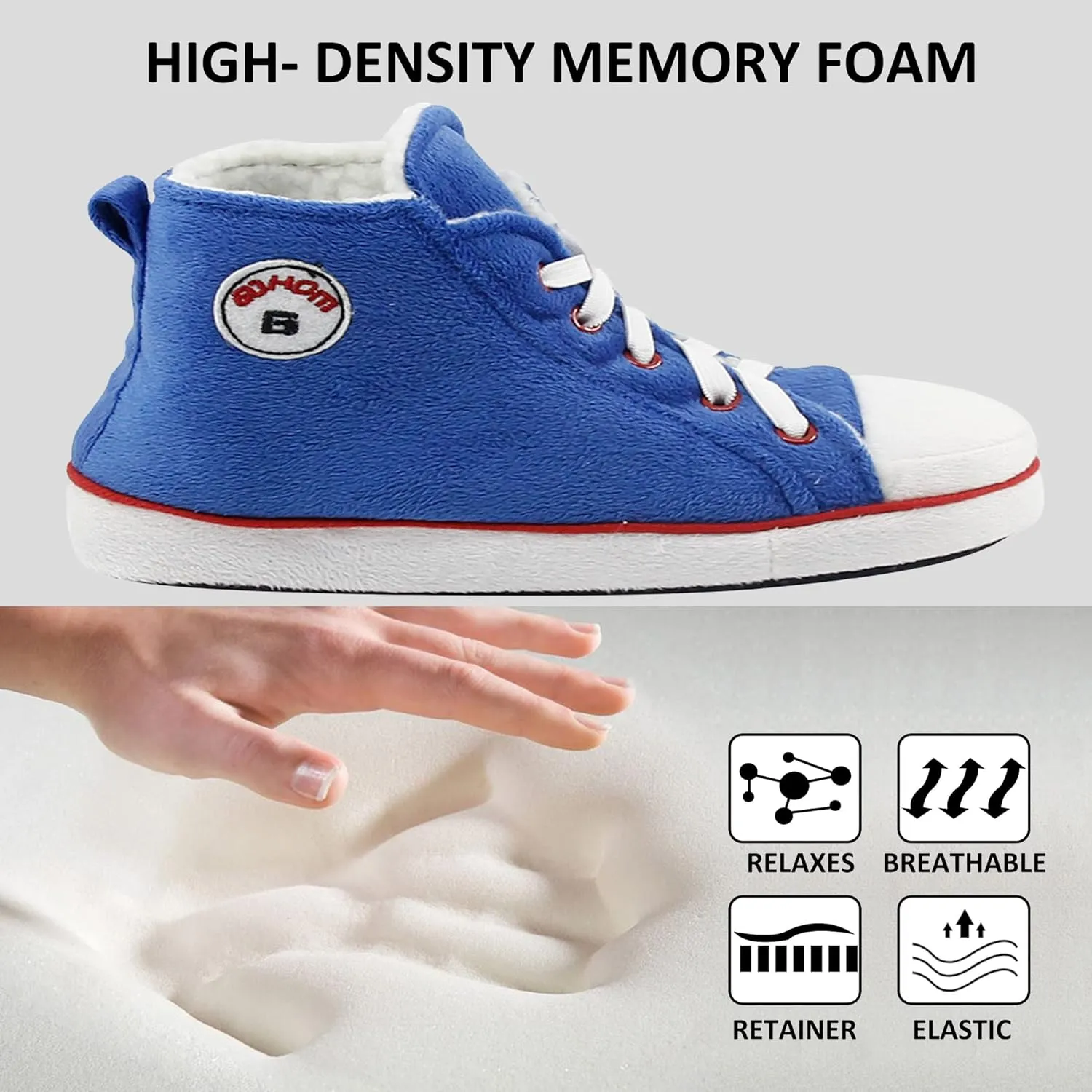 Indoor Sneakers Slipper Shoes Boys House Sneaker Slippers for Men Warm Winter fodder belong Funny Cozy 