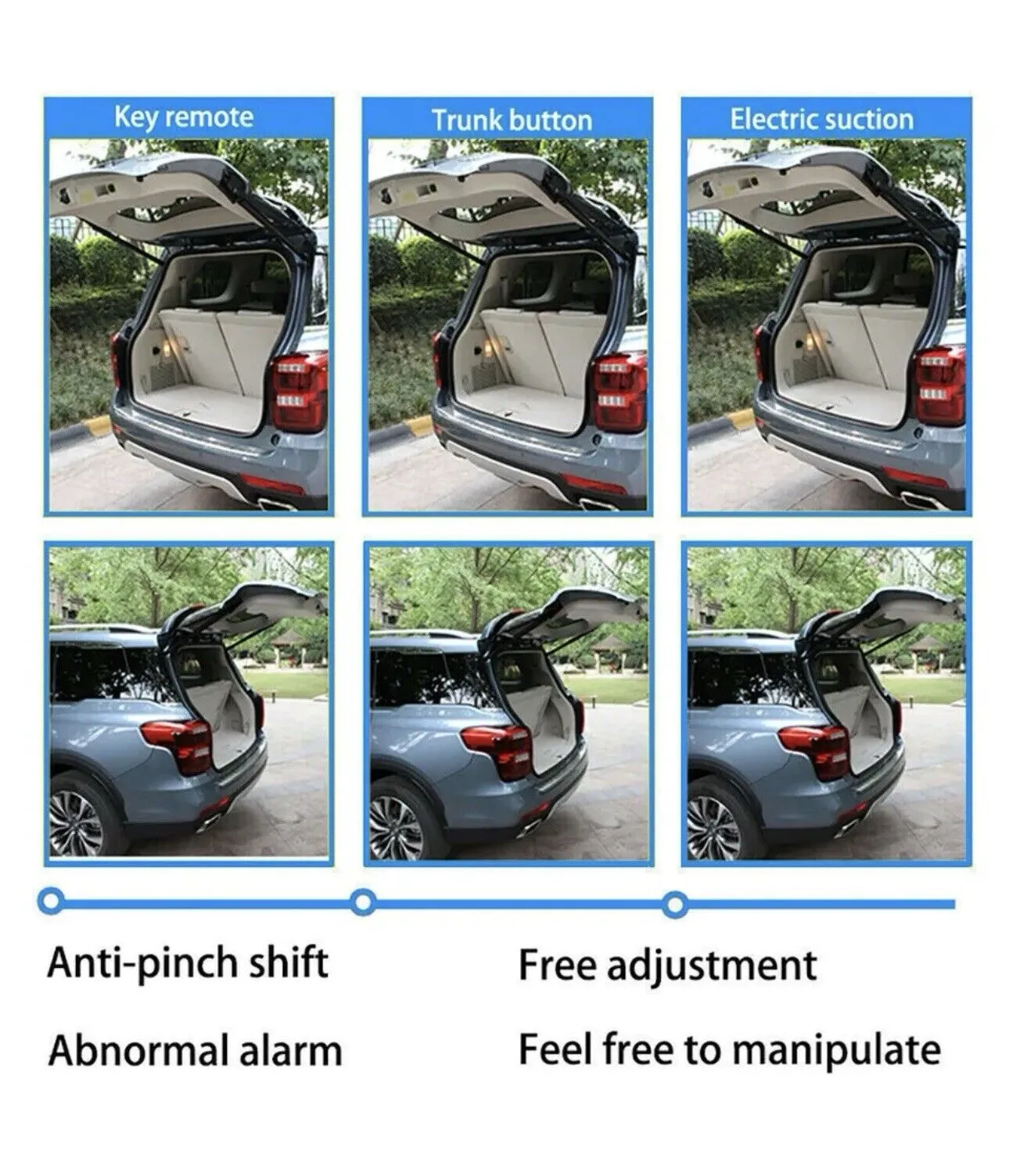 Intelligent Smart Auto Electric Remote Tail Gate Lift For Toyota RAV4 2014-2018