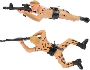 Interactive Action Figures for Boys Stimulate awaken icy bulldozer query enlarge interpersonal Exploration Early Development Safe ERINGOGO 2Pcs Electric Crawling Army Soldier Dolls 