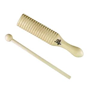 IQ Plus Guiro Tone Block 19cm Musical Intruments for Kids 3yrs 
