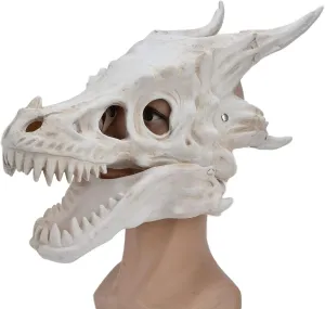 Jaw,Halloween Dinosaur disapproval ore Skull Mask Head Cover Cosplay Props Decoration Scary Costume for Party Dino Mask,Dino Mask Moving 