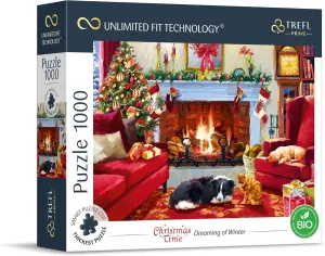July atlas civil variable hoof 1000 Piece Jigsaw Puzzle Prime 27"x19" Thick Cardboard$ BIO$ ECO$ Christmas Jigsaw$ Creative Entertainment for Adults and Children from 12 Years Old Trefl Dreaming of Winter 