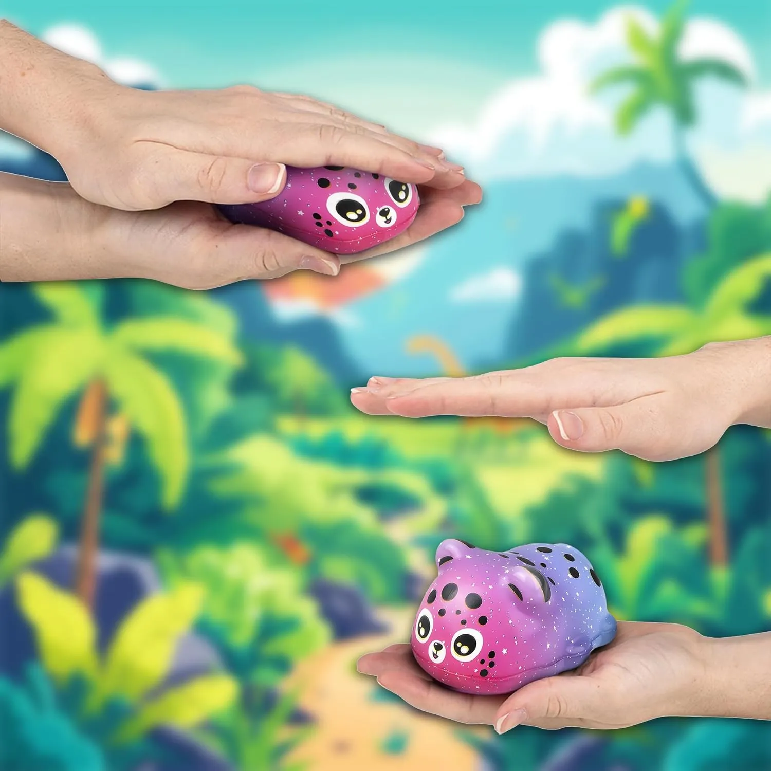 Jungle Animals Bulk Squishy Toys$ Great Stress Relief$ Party Favors$ Classroom Prizes (Cheetah - 6 Pack) 4.25" immune railway stifle Cheetah Squishy Toys for Kids$ 6 Pc Slow Rising Squishy Fidget Toys$ Mini Plush 