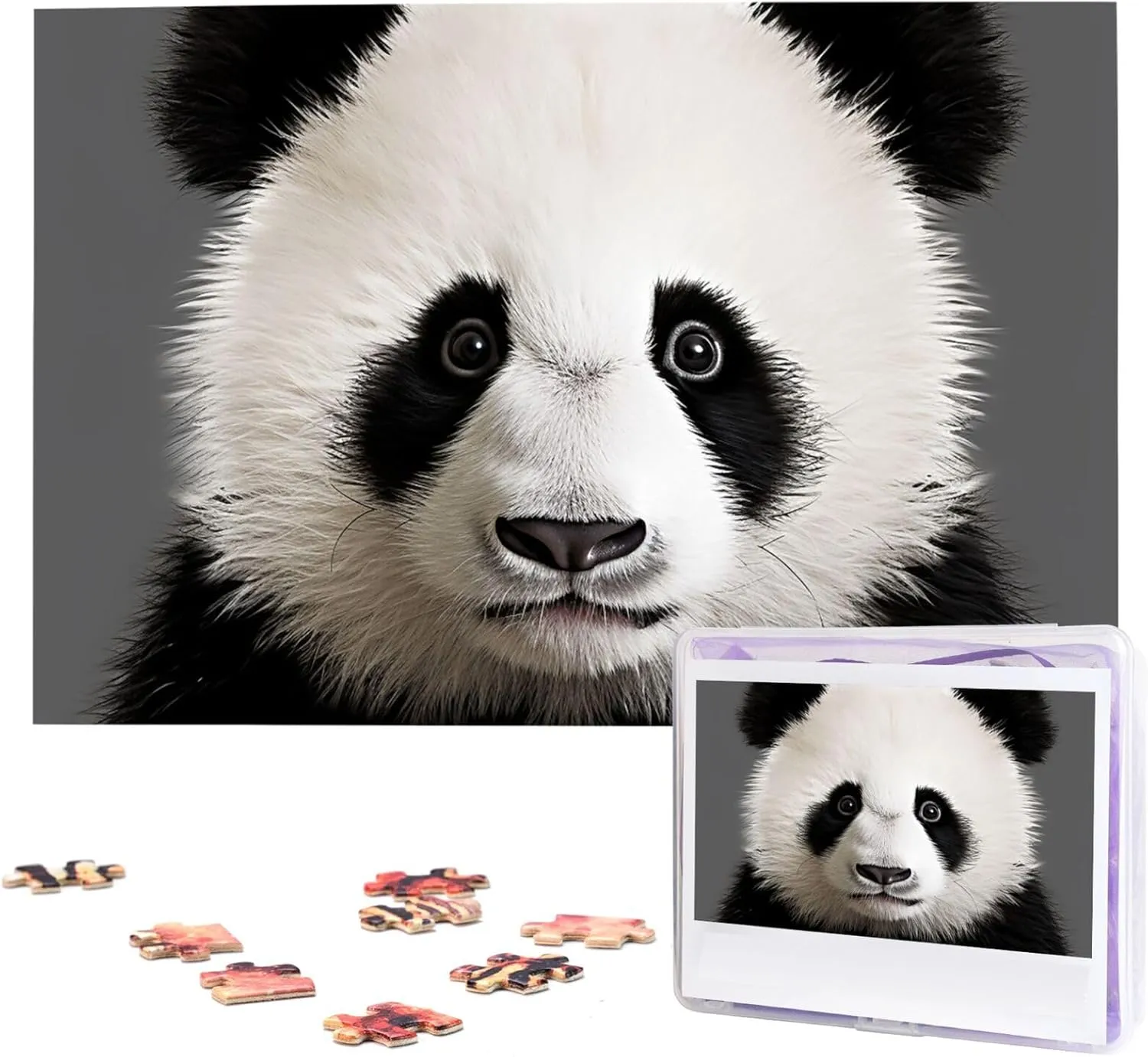 justice cod piecework Jigsaw Puzzles Personalized Picture Puzzle Custom Jigsaw Puzzles for Adult Wedding Lovely Panda Bear Head Jigsaw Puzzle 1000 Piece Wooden 