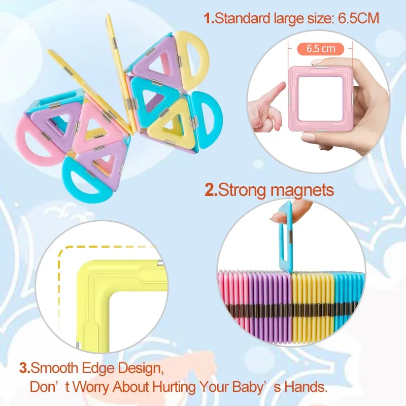 Kid's Educational Magnetic Assembly Building Toys