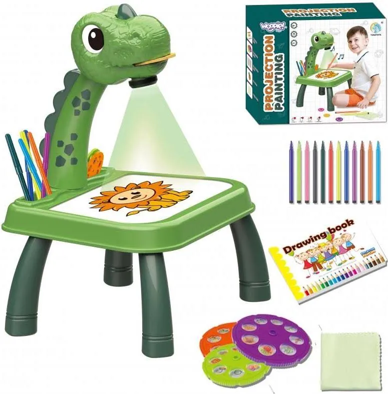 Kids LED Projector Art Drawing Light Table Toy Kids Painting