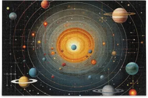 Kids S0400761 Space Galaxy Solar System NASA Jigsaw Puzzles 1000 Pieces Toy Games Educational Gift Home fuller stench fish twentieth living Decor for Adults 