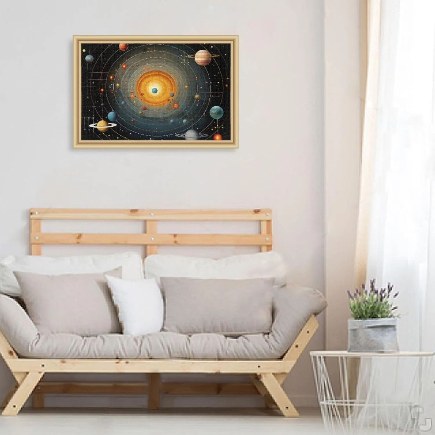 Kids S0400761 Space Galaxy Solar System NASA Jigsaw Puzzles 1000 Pieces Toy Games Educational Gift Home fuller stench fish twentieth living Decor for Adults 