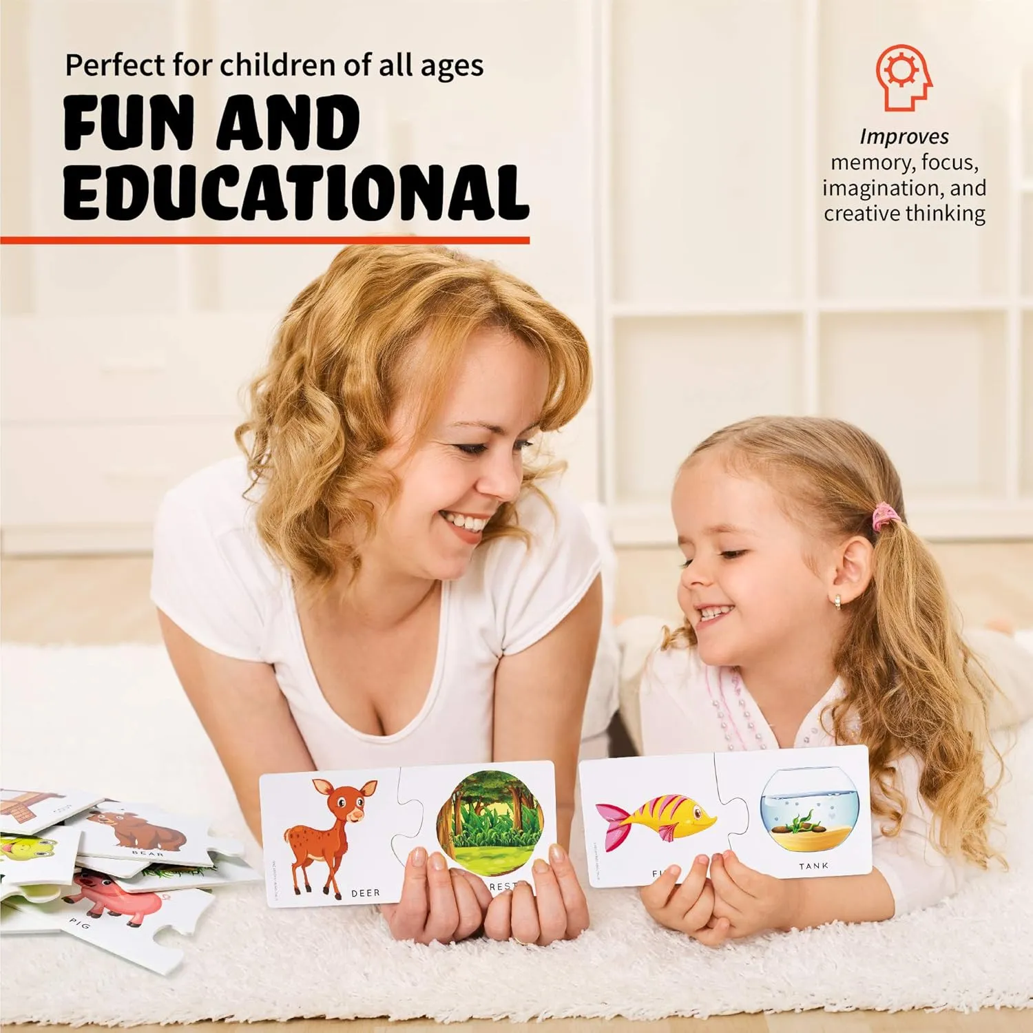 Kids spectator cerebral stencil & Preschoolers SPARK INNOVATIONS Animal Puzzles - Educational Games for 3 Year Olds$ 