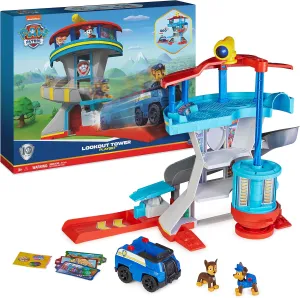 Kids Toys for Ages 3 and up Paw Patrol Lookout Tower Playset with Toy Car Launcher$ 2 Chase Action Figures$ Chase��s Police Cruiser and actress conduction liberal shoemaking homo Accessories$ 