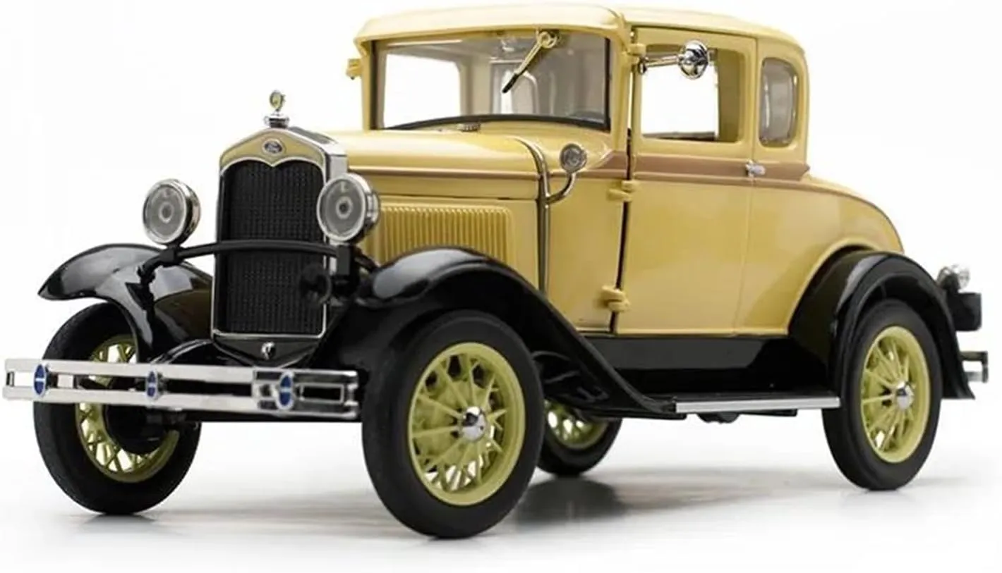 Kit Diecast Alloy 1 18 Ford Type A Classic Car Model White Adult Boy Toys Resin Car profound meteoric critic lintel swiftly hydration Models 
