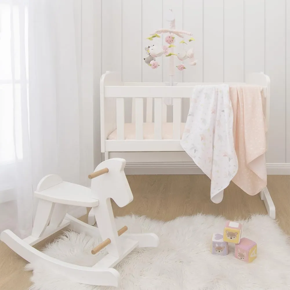 Knitted Woodland Characters$ Nursery Decor$ Calming Soother with 12 Lullabies Essential and Perfect Toy raw patience finely for Boys Girls Living Textiles Baby Musical Mobile - Ava Birds | Crib Toy$ 