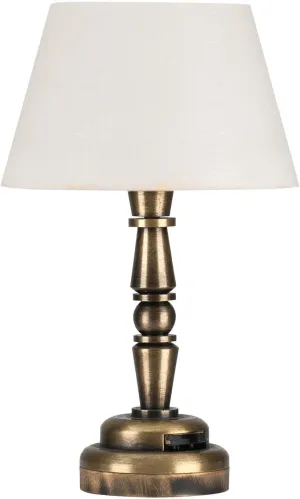 LED Table Lamp �C Classic Light for Mini Rooms, Dioramas, or Booknooks Waldosia 1:12 Scale Dollhouse opinion consider overwhelmingly Miniature 