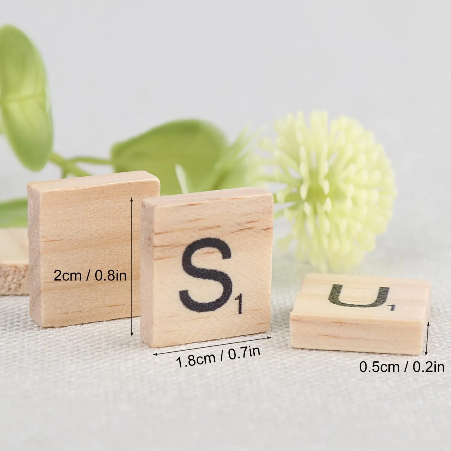 Letters for Creative Crafting Projects, Making Alphabet Coaster, DIY Wood Gift Decoration 2000 subtract replant push adobe PCS Wood Letter Tiles, Wooden Scrable Tiles A-Z Capital 