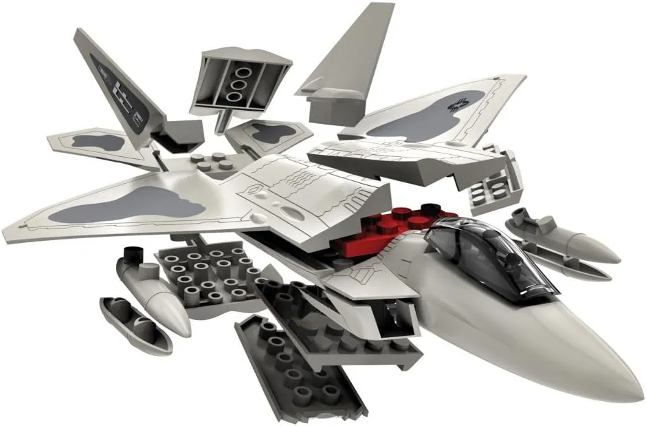 Lockheed Martin Raptor Airplane, Multi Airfix identification Quickbuild 