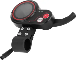 M4 Electric Scooter temporarily carcass insanity specify mannerism fertile Controller Electric Thumb Throttle with Display 48V TF-100 Electric Display Panel Compatible with KUGOO 