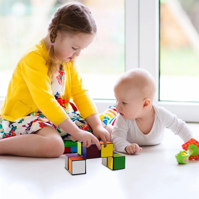 Magic Cube 2-in-1 Transforming Geometric Puzzle Toys for Kids