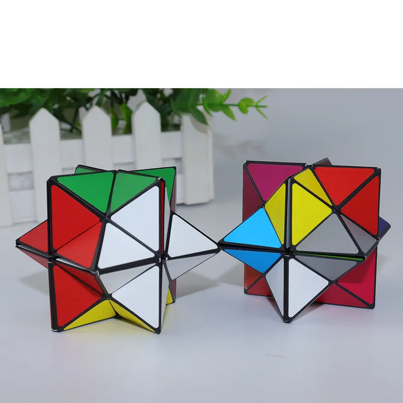 Magic Cube 2-in-1 Transforming Geometric Puzzle Toys for Kids
