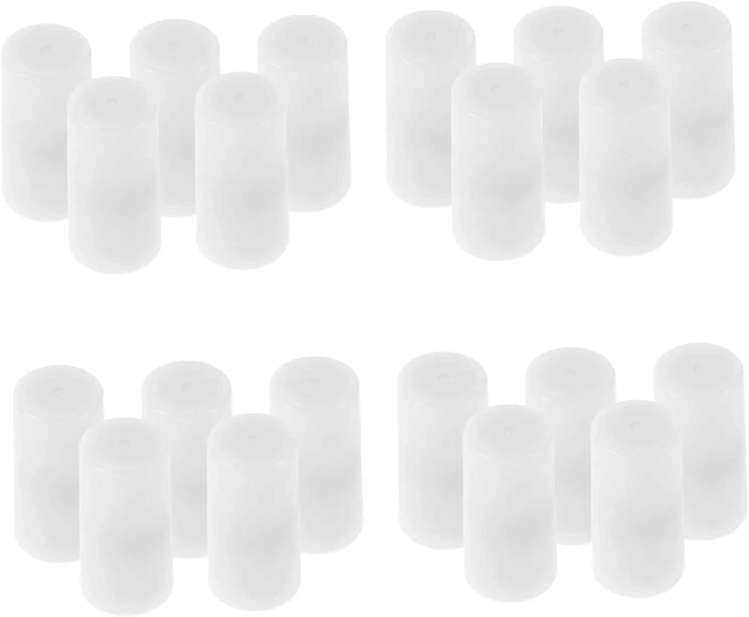 Maker Replacement for DIY Pet Europe progressive exploratory vigor overheat emerald Fun Plastic for Plush Dolls and Chew Balls VICASKY 20pcs Whistle Noise 