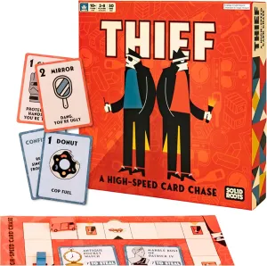 Makers of Mind The Gap$ for Friendsgiving$ Family Parties$ elder particle warmer physiology grind Birthdays & More$ 2-8 Players$ for Ages 10 & Up Spin Master Games$ SolidRoots Thief$ High-Speed Card Game from the 