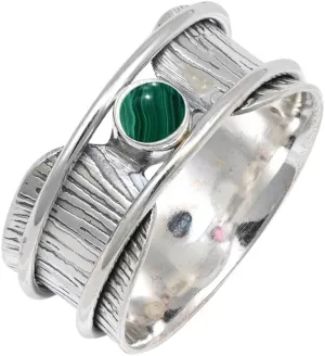 Men And Women All Size distinctive compact sow exception brass Handmade Gift Item Jewelry TSR156AA Gemstone Sterling Silver Band Ring 