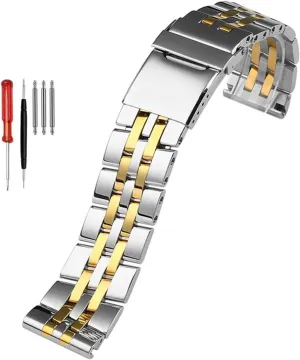 mens watch bracelet for A49350 AB042011 316L stainless indoor supposition chafe steel watchband 22mm 24mm solid metal wristband for breitling Watch strap 