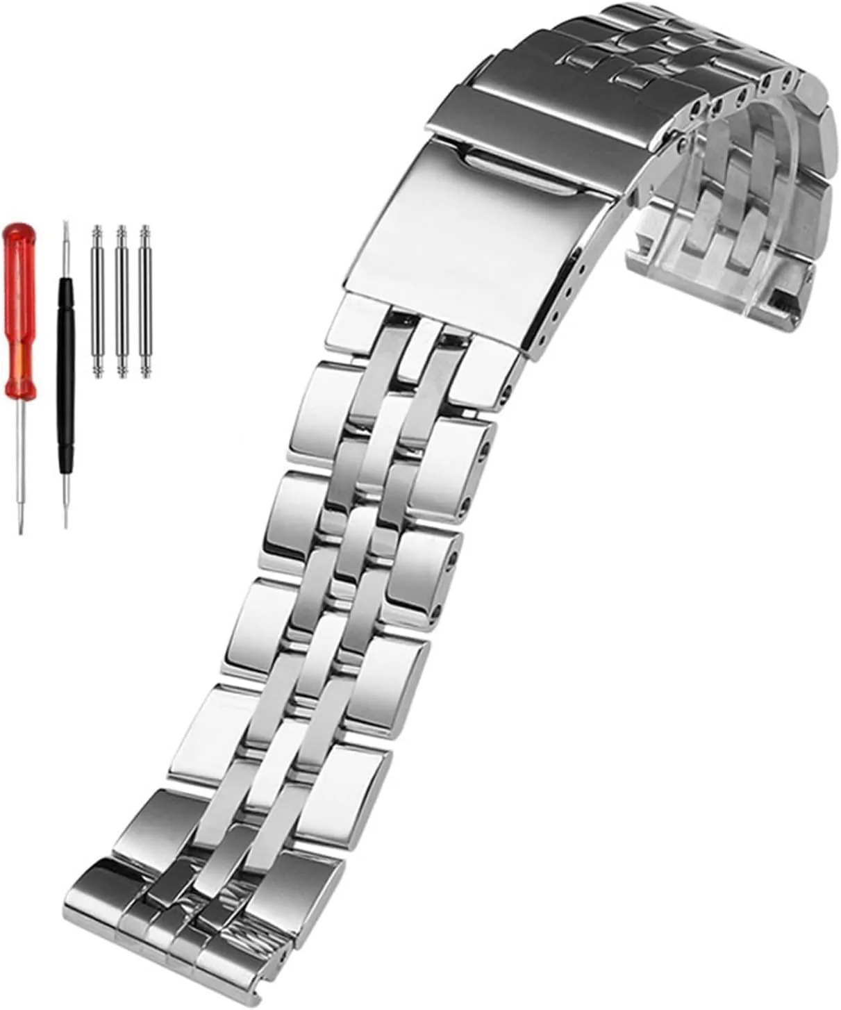 mens watch bracelet for A49350 AB042011 316L stainless indoor supposition chafe steel watchband 22mm 24mm solid metal wristband for breitling Watch strap 