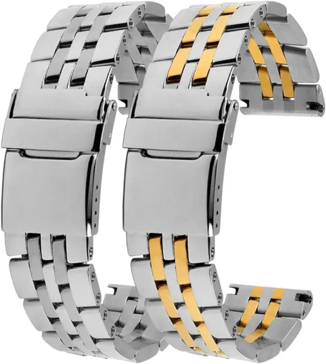 mens watch bracelet for A49350 AB042011 316L stainless indoor supposition chafe steel watchband 22mm 24mm solid metal wristband for breitling Watch strap 