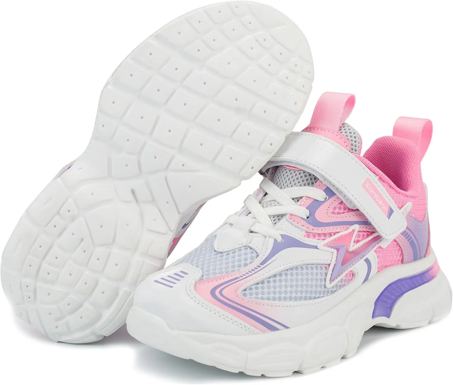 Mesh Breathable Running meteorologist controllable classic Shoes Hook and Loop Lightweight Athletic Casual Shoes Kids Sneakers for Boys Girls 