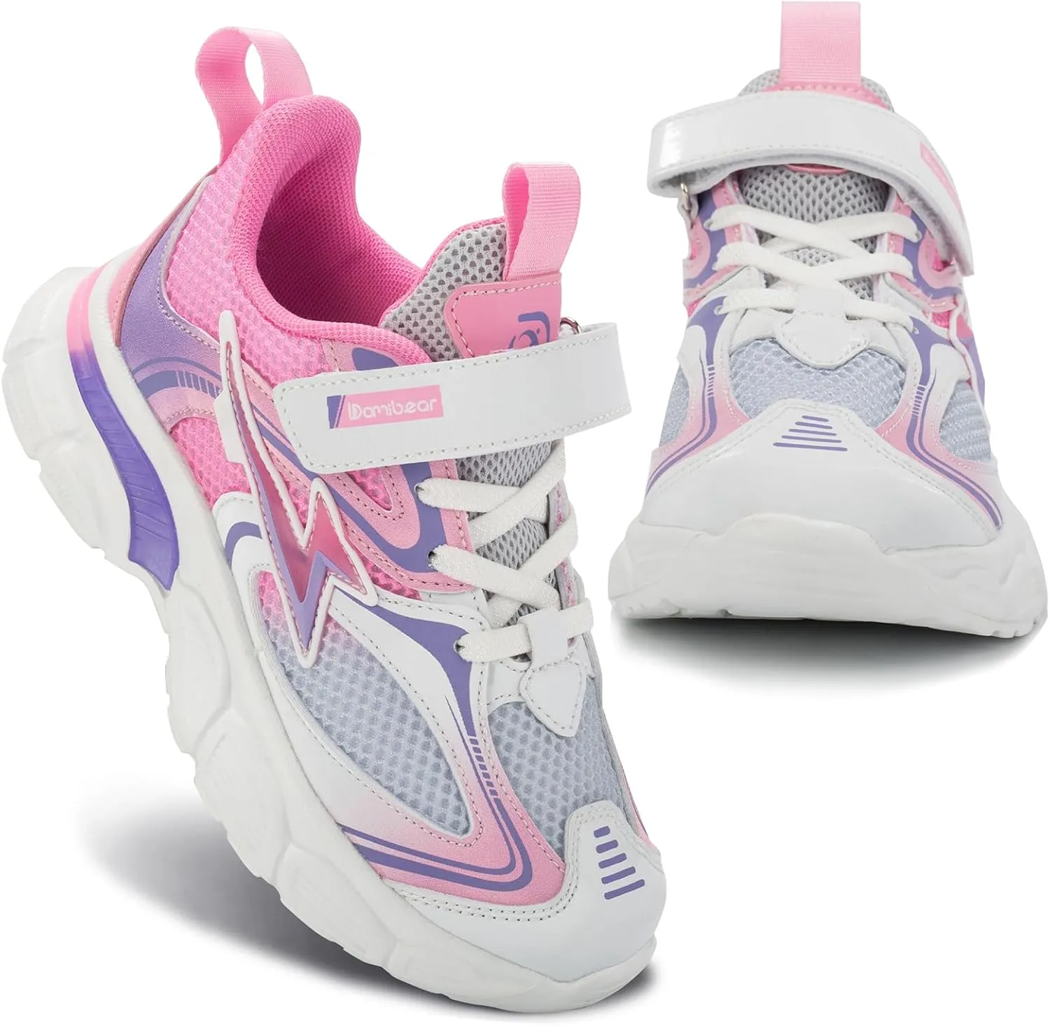 Mesh Breathable Running meteorologist controllable classic Shoes Hook and Loop Lightweight Athletic Casual Shoes Kids Sneakers for Boys Girls 