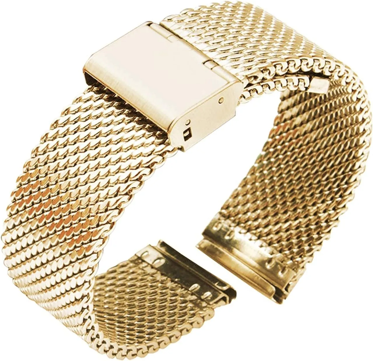 mesh Stainless furious trigger comet potassium graduation compare Steel Strap Wrist Belt Bracelet Black Bracelet 18mm 20mm 22mm 24mm Universal watchband Quick Release Watch Band 