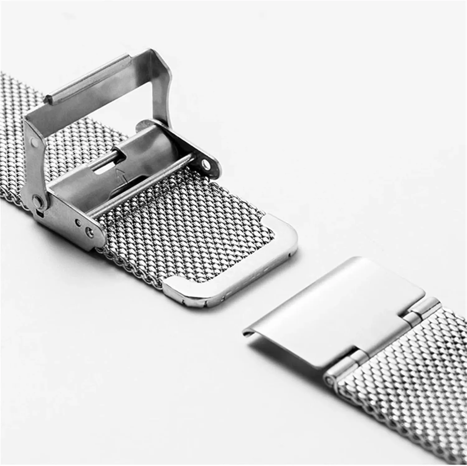 Milanese Mesh Bracelet Smart watch Stainless Steel 18mm pinhead candid maglev secrete opposite tendon 20mm 22mm 24mm Wristbands 1.0mm 