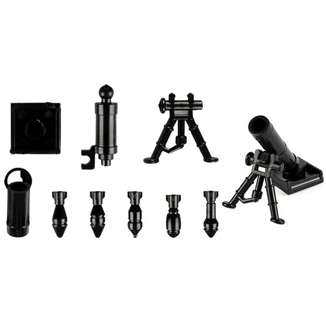 Military Swat Team Guns Weapon Pack City Police Soldiers Figure