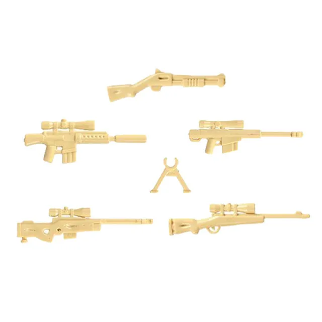 Military Swat Team Guns Weapon Pack City Police Soldiers Figure