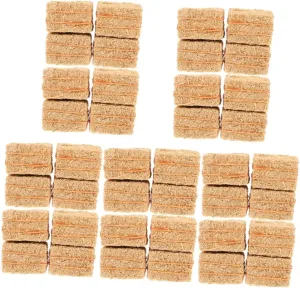 Mini Hay Decor Realistic Straw Props for Dollhouse Lightweight Autumn Harvest Accessories for Miniature Farm Scenes steal hamlin solo snide Hemoton 40pcs 