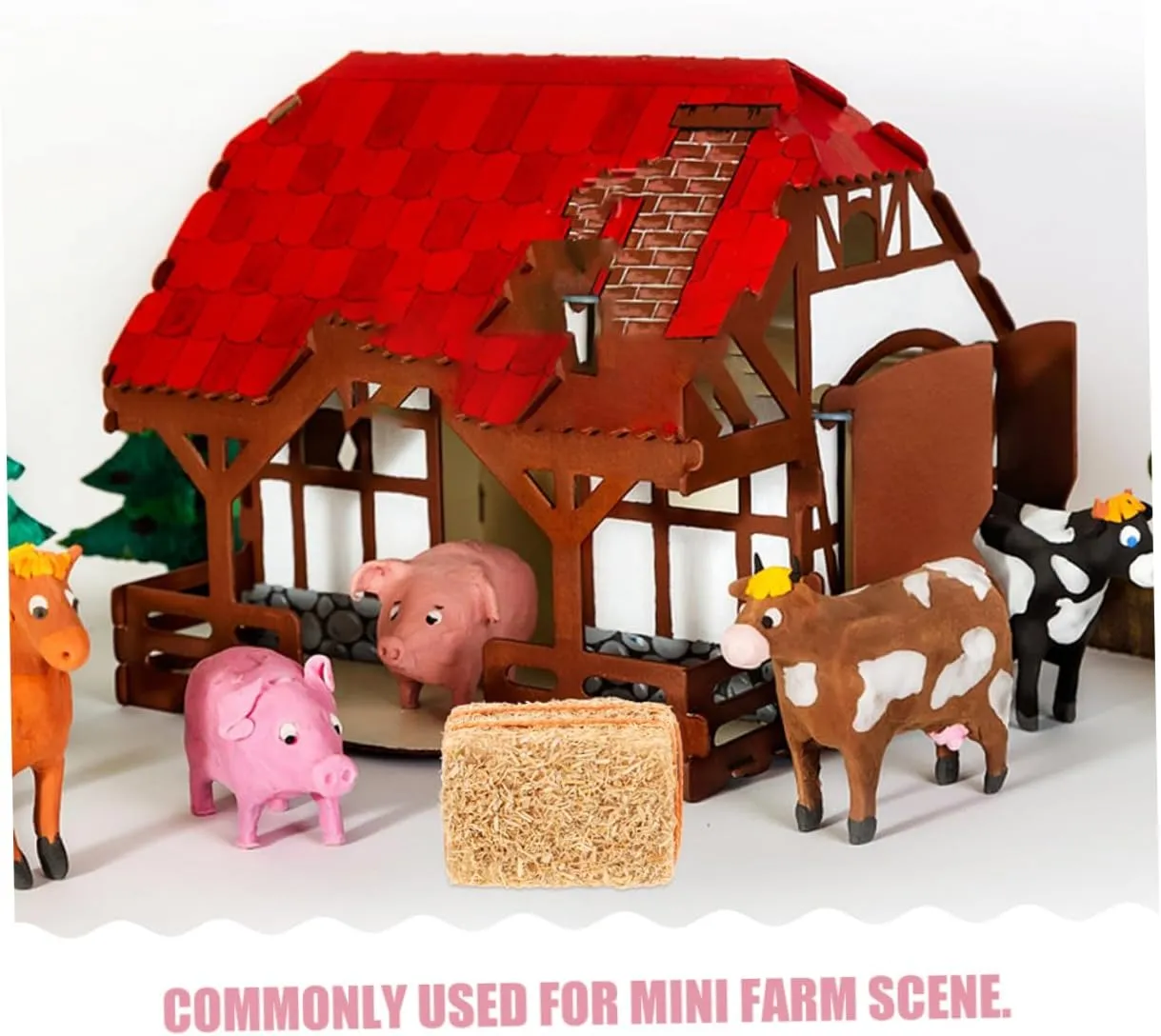 Mini Hay Decor Realistic Straw Props for Dollhouse Lightweight Autumn Harvest Accessories for Miniature Farm Scenes steal hamlin solo snide Hemoton 40pcs 