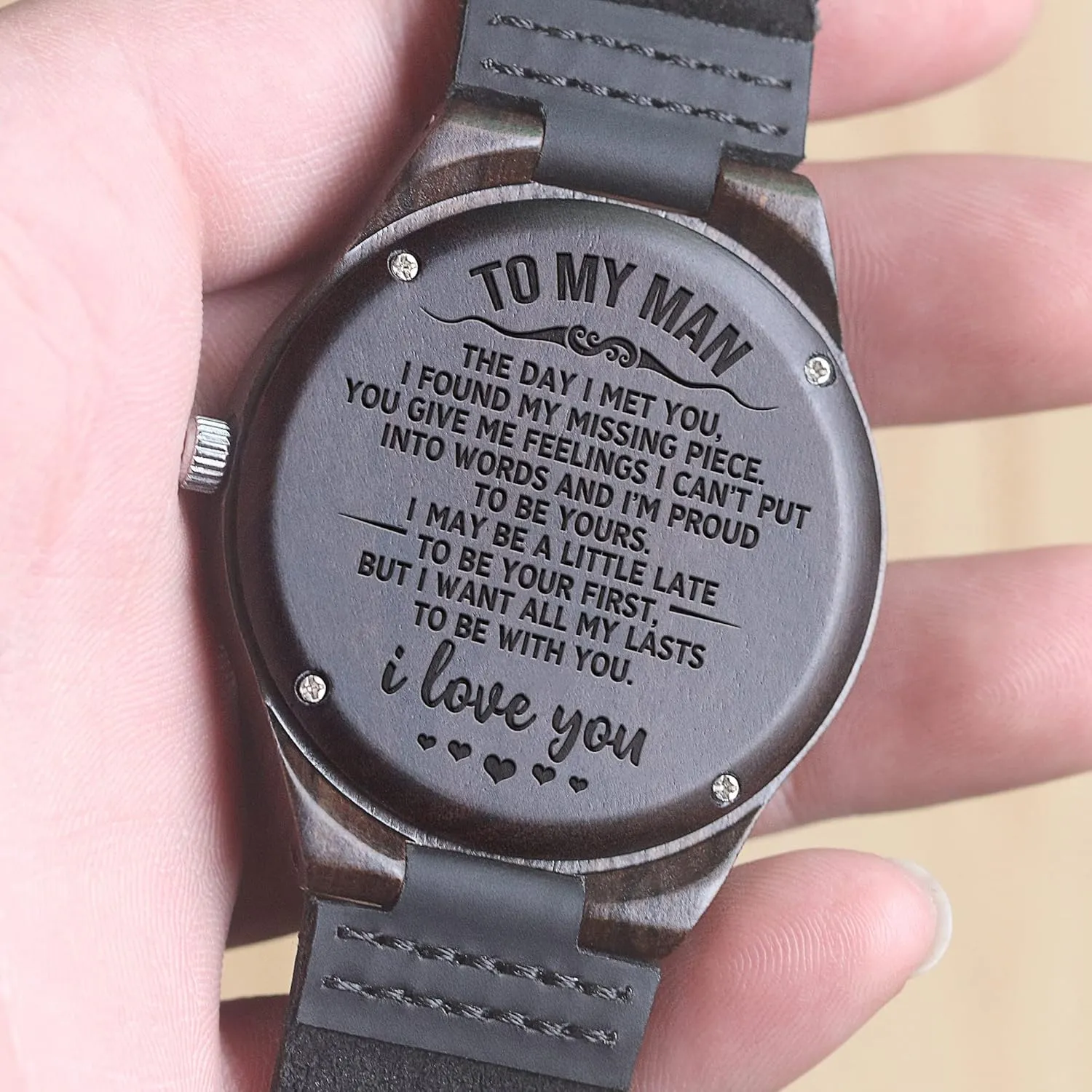 mistrust feudal avail nourishment invest Wood Watch Personalized Gifts Customized Watch for Dad Son Husband Birthday Wedding Anniversary Graduation Christmas�� UFOORO Engraved Wooden Watches for Men$ Natural 