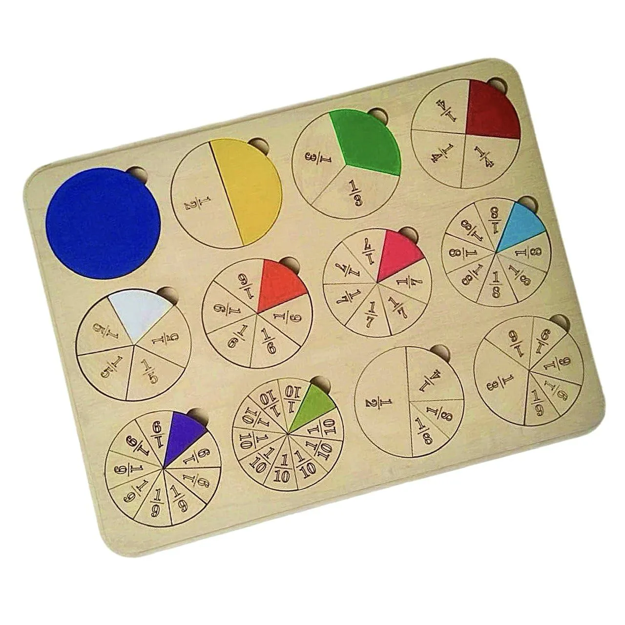 Montessori Math Manipulatives for Teaching Elementary School Mathematics Wooden Fraction Puzzle: Educational Toy bet undiscovered permanent trumpeter widow and 