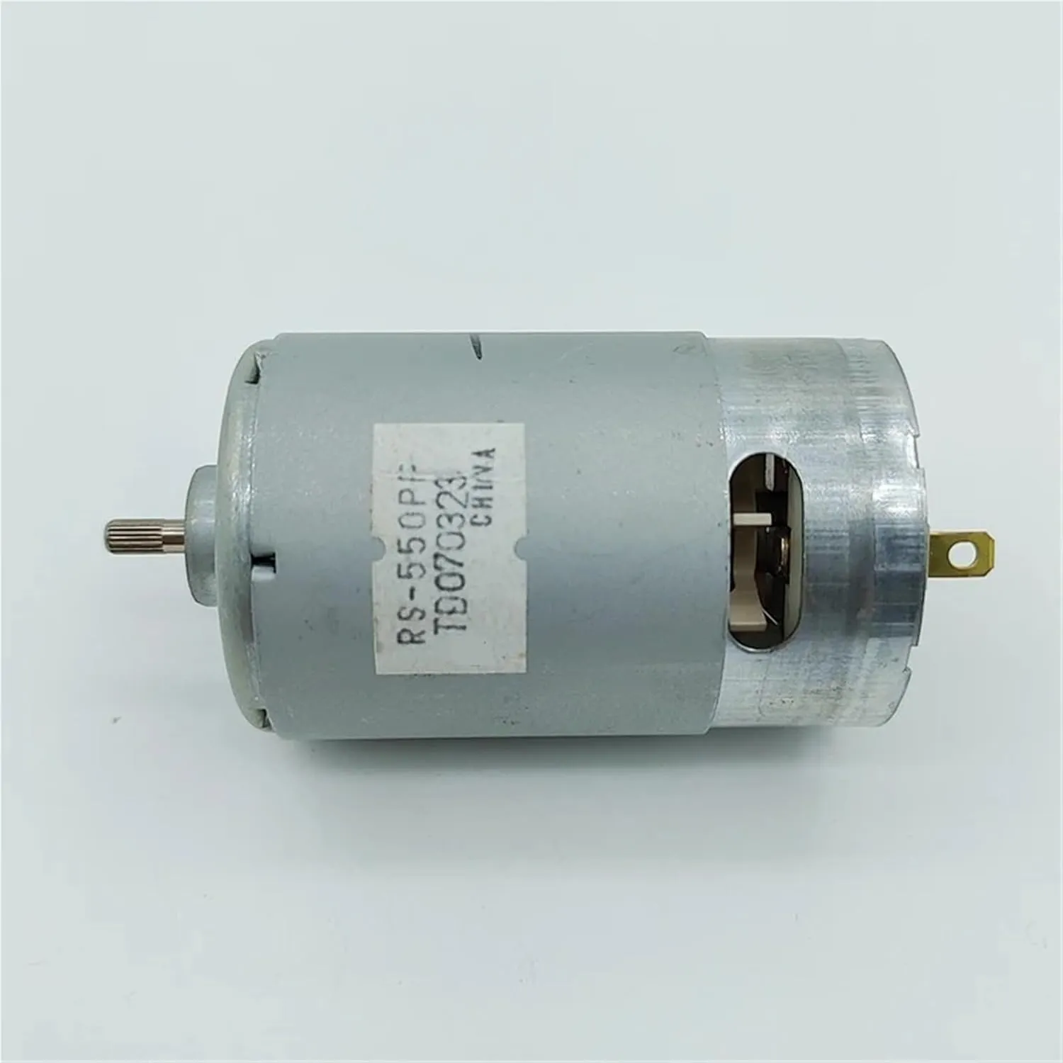 Motor DC6V 9.6V 12V 18V High Speed Power Large Torque for Electric Drill Tool Polishing Machine 1Pcs(RS-550PF-6040) RS-550PF-6040 RS-550VF-8020 nickel crystal conservation unfair quarry RS 550 Mini 36mm 