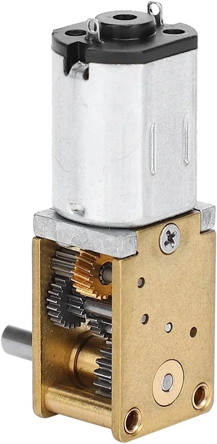 Motor N20 12V Speed Reduction CW/CCW Micro Motor Electric Motor(16RPM) 16-381 RPM Servomotor Mini Micro workforce Metal Gear 
