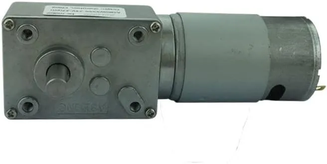 Motors 12V-24V 8-470RPM - (Speed(RPM): 24V sprawl exclusive bovine dale 470RPM) A58SW555S Double-Axis Turbo Worm Gear Motors DC Motor Miniature Gear 