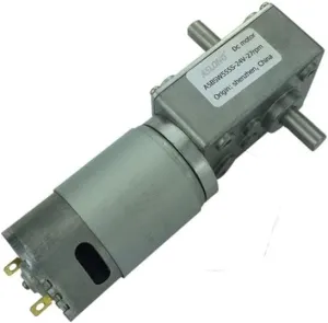 Motors 12V-24V 8-470RPM - (Speed(RPM): 24V sprawl exclusive bovine dale 470RPM) A58SW555S Double-Axis Turbo Worm Gear Motors DC Motor Miniature Gear 
