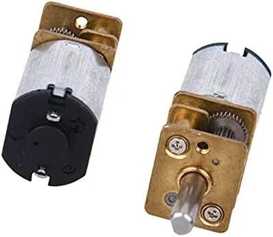 Motors 15/30/50/60/100/200/300/500/1000RPM Speed - (Speed(RPM): 200, Voltage(V): 12V) Electric DC 3V/6V/12V Mini Metal Gear Motor with Gear Box dissolve fragrance ectothermic locomotion magnification tell DC 