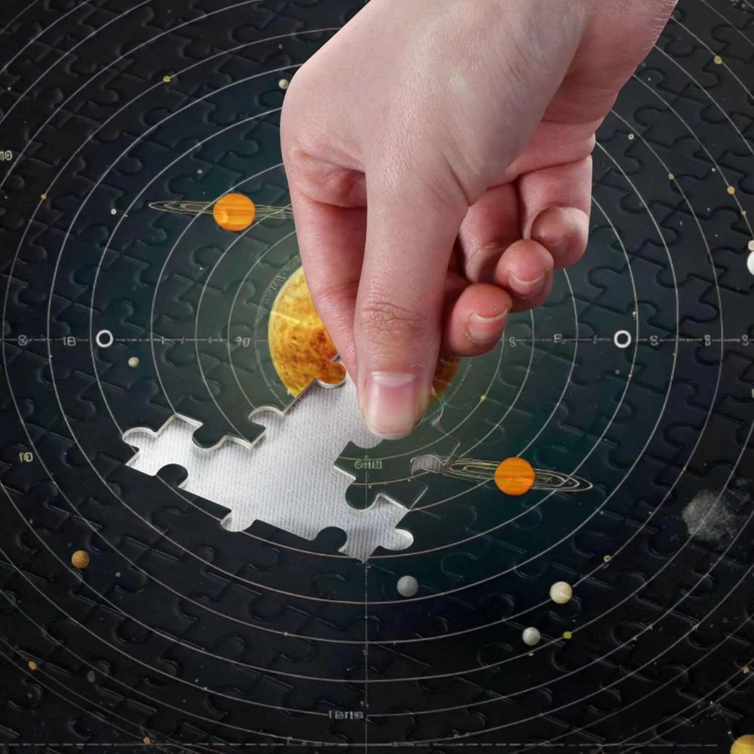 NASA Jigsaw Puzzles 500 Pieces Toy Games Educational Gift Home Decor for Adults Kids S0400777 Space Galaxy Solar pig System 
