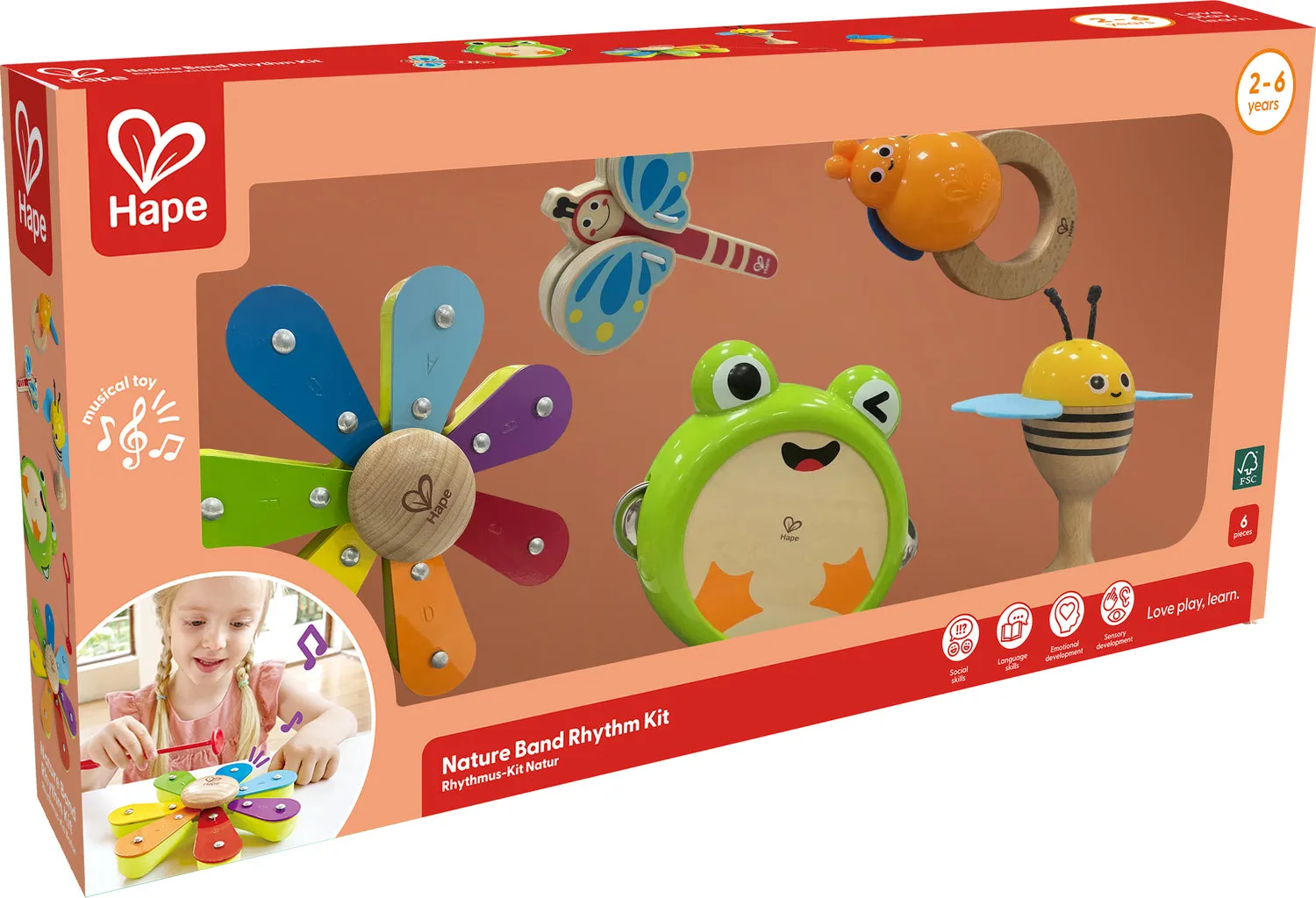 Nature Band Rhythm Kit Age 2 