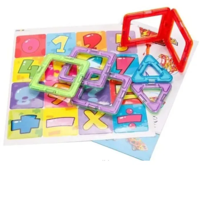 New 30 Pieces Magnetic Puzzle Plastic For Kids